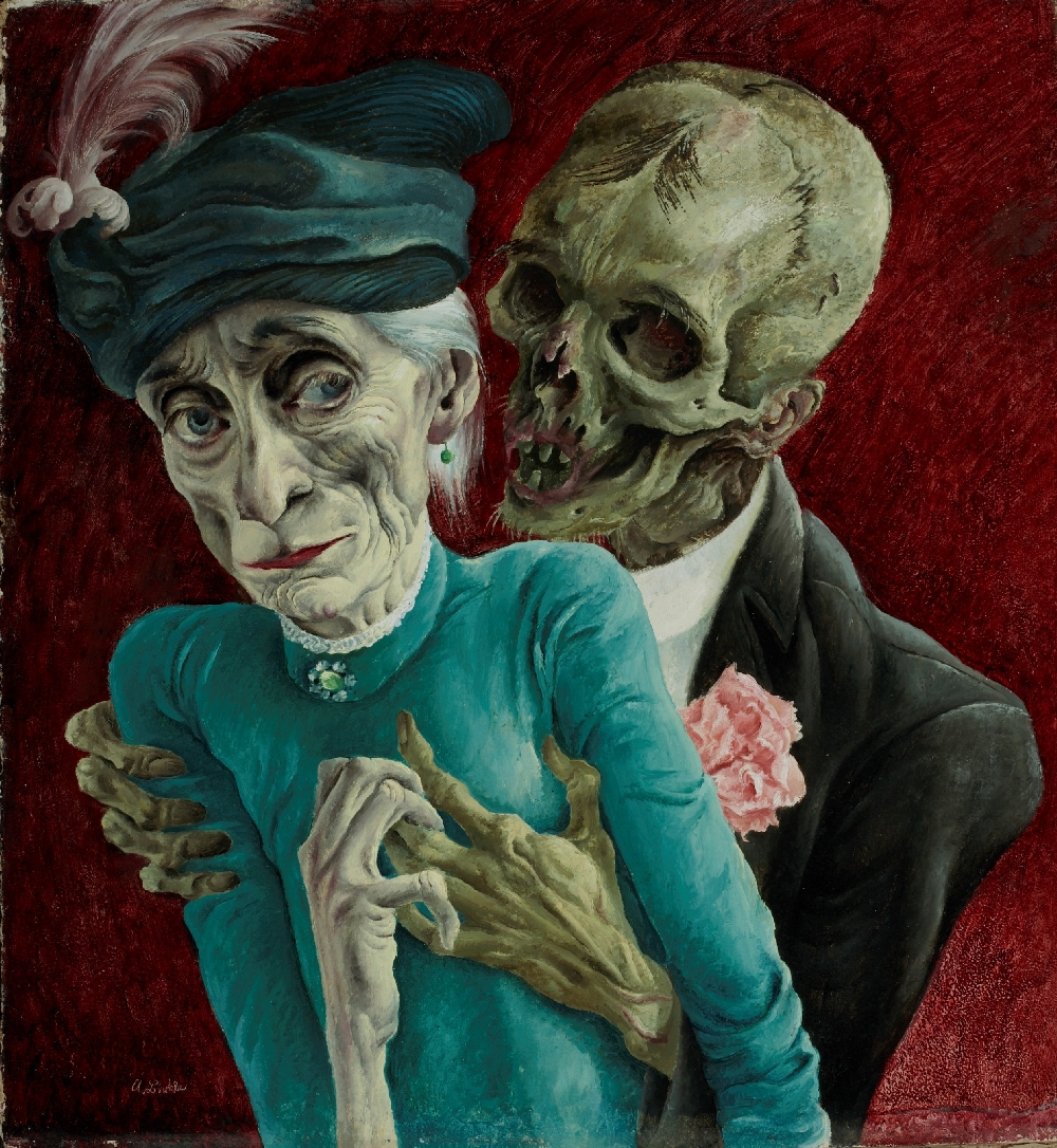 Albert Birkle, Der letzte Kavalier, Öl auf Pappe, 1925, © Salzburg Museum
