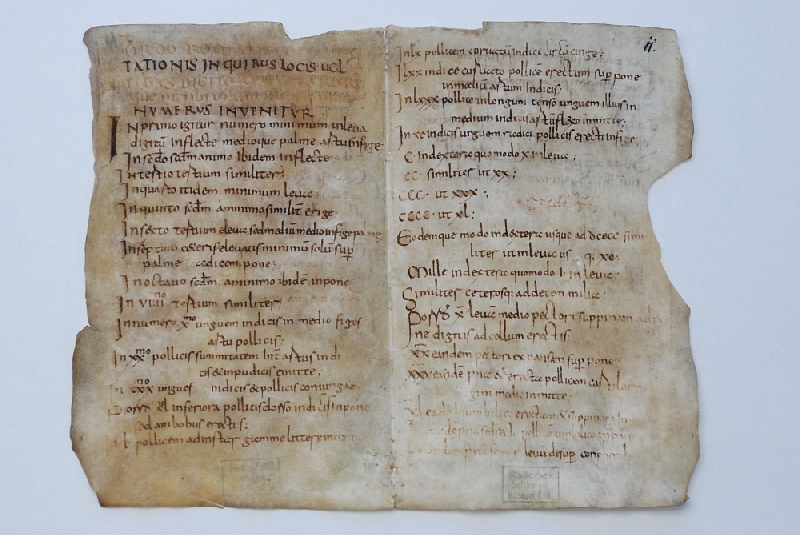 Miszellancodex, Salzburg, 1st half 9th c., parchment, ink, inv. no. BIB HS 2163