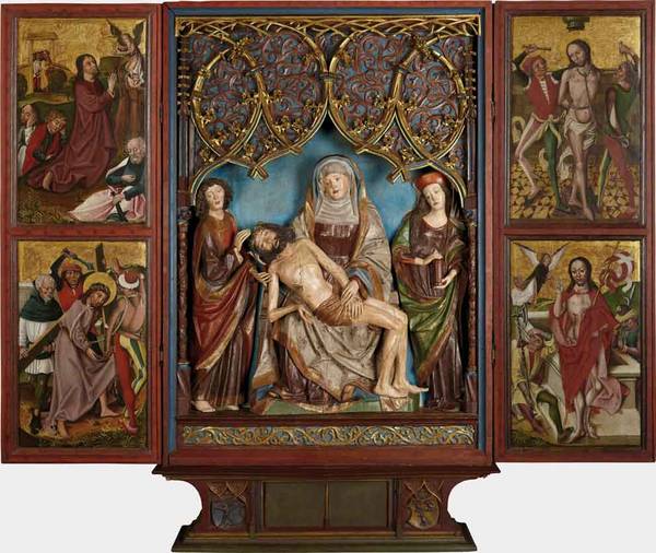 Unbekannter Meister, Rauriser Altar, 1490-1500, Inv.-Nr. 1088 a-91