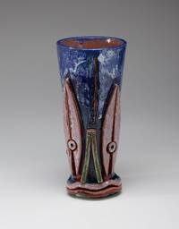 Vase, 1984–1985, Keramik, glasiert, Salzburg Museum, Schenkung Salzburger Privatbesitz, Inv.-Nr. 2165-2011