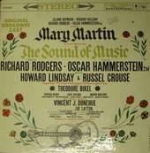 Schallplatten-Cover "The Sound of Music", Brodway Musical aus dem Jahr 1959 mit Mary Martin © Columbia Records